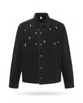 CROSS RHINESTONE DNM JKT