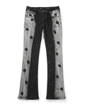 Black Paint Splatter Flares