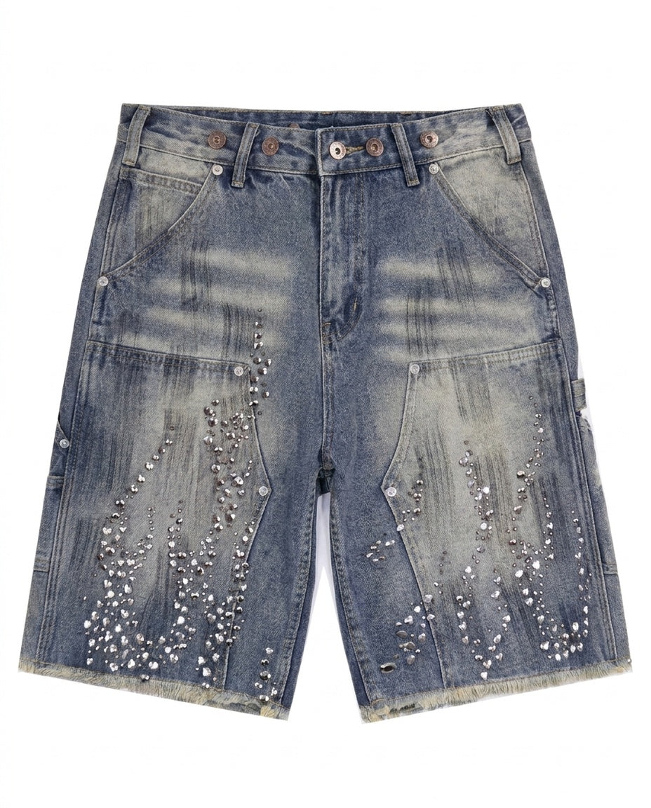 Blue Flame Carpenter Shorts