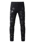 Black Star Patch Jeans