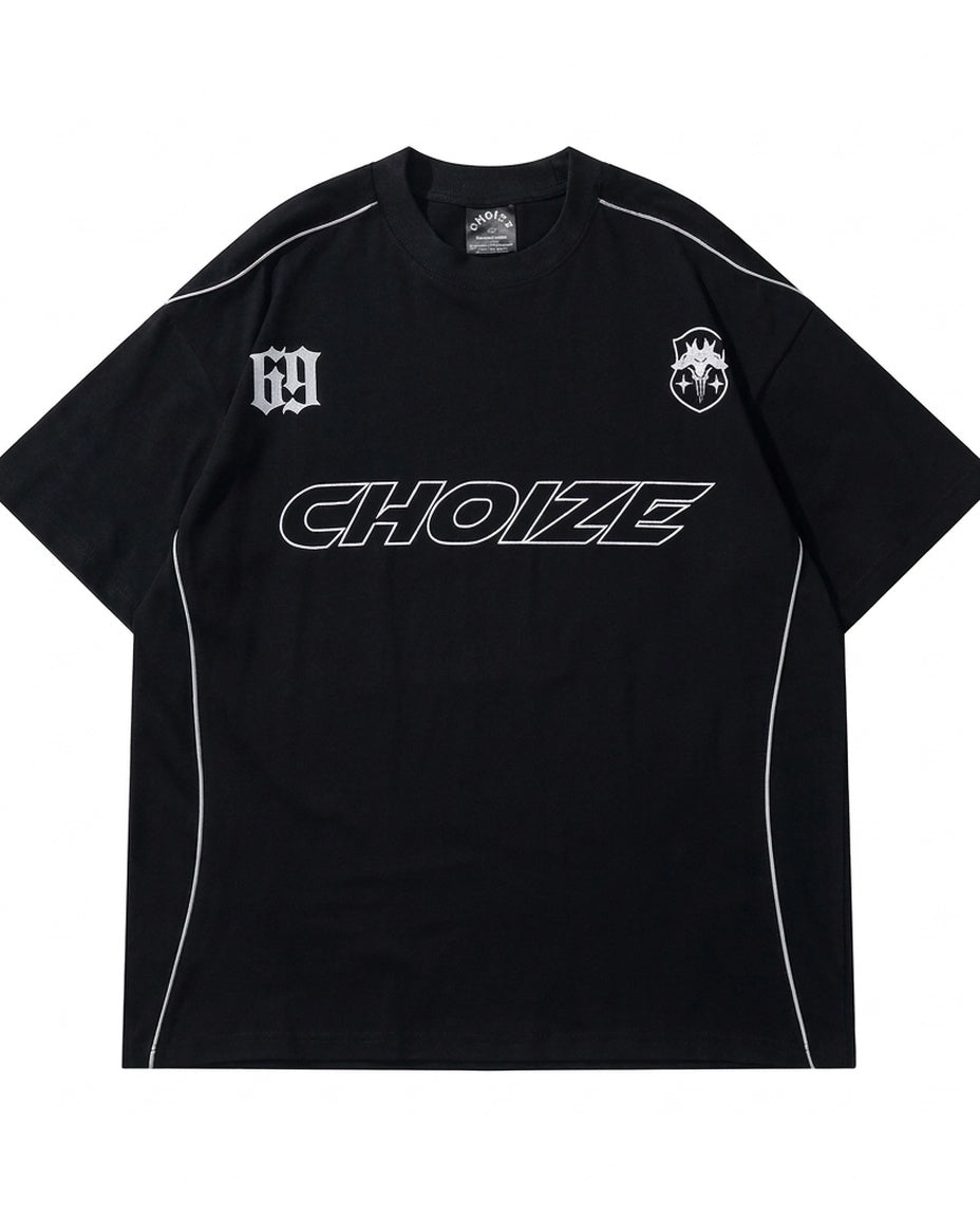Black CHOIZE 69 Track Tee