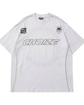 White CHOIZE Reflective Tee