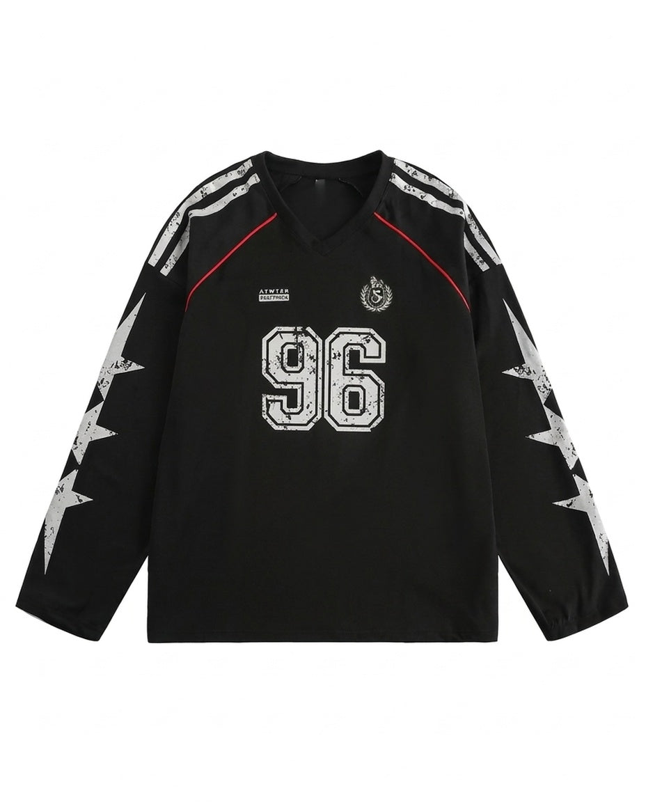 Black Lightning 96 V-Neck LS