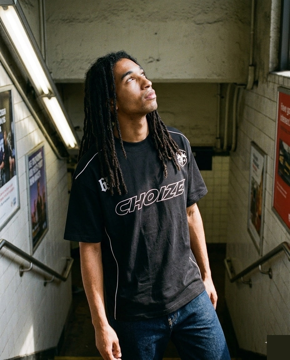 Black CHOIZE 69 Track Tee