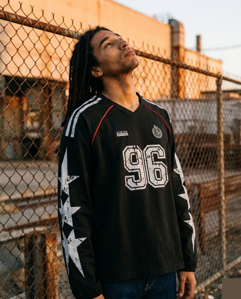 Black Lightning 96 V-Neck LS