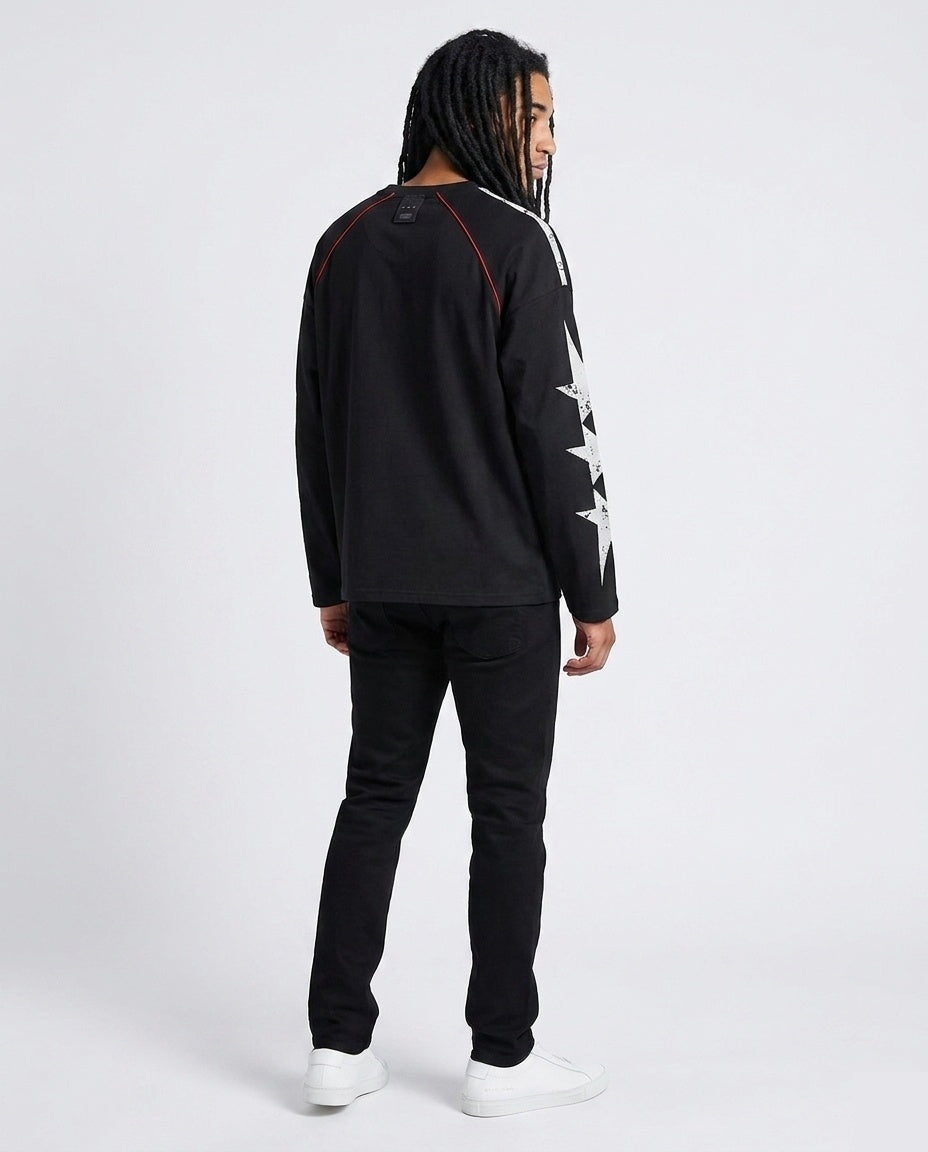 Black Lightning 96 V-Neck LS