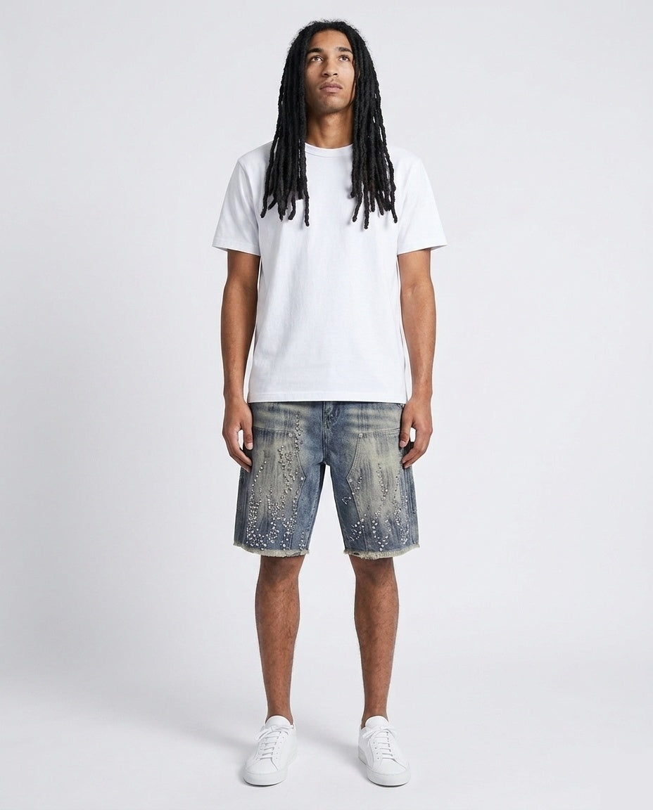 Blue Flame Carpenter Shorts