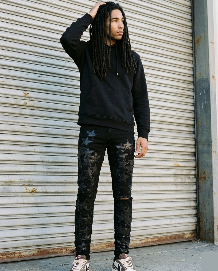 Black Star Skinny Jeans