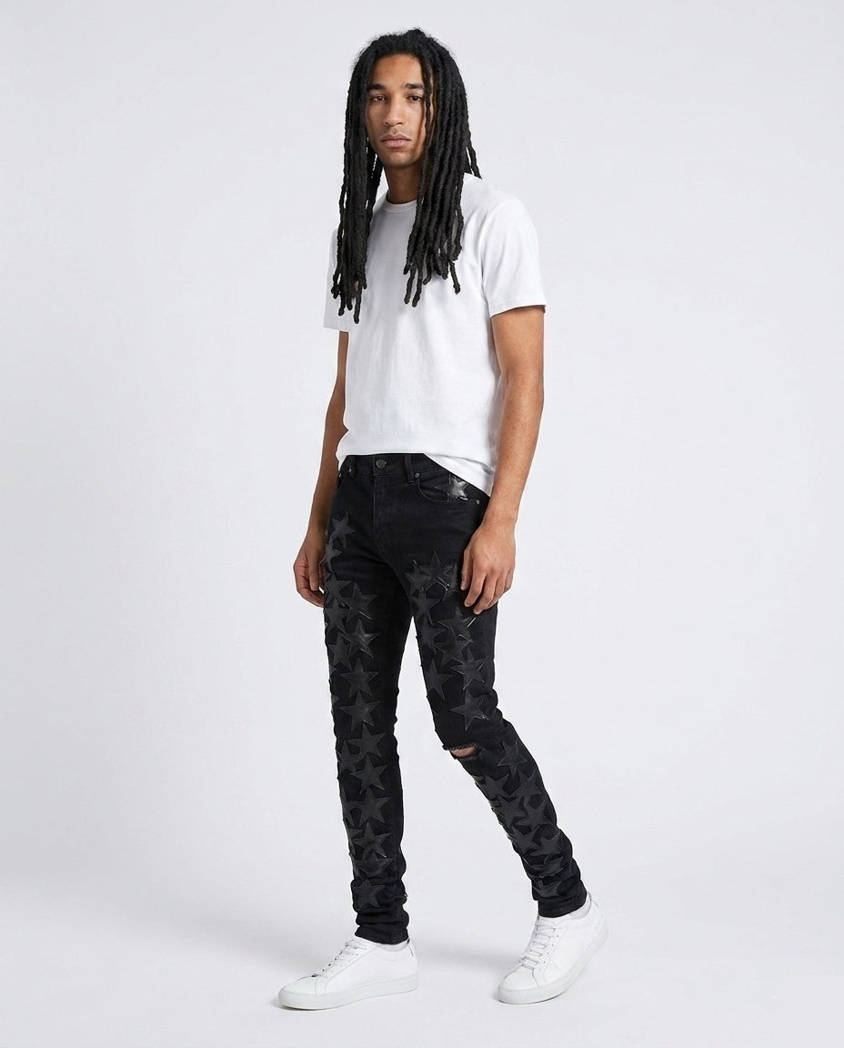 Black Star Skinny Jeans