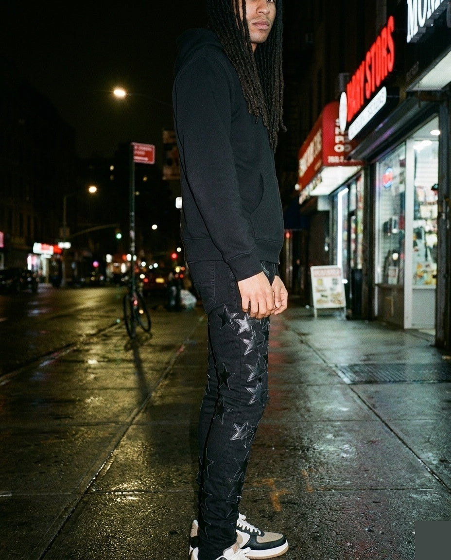 Black Star Skinny Jeans
